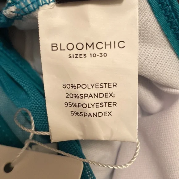 Brand New BloomChic 1 Piece Swimsuit Dress…size 12 - Picture 5 of 6